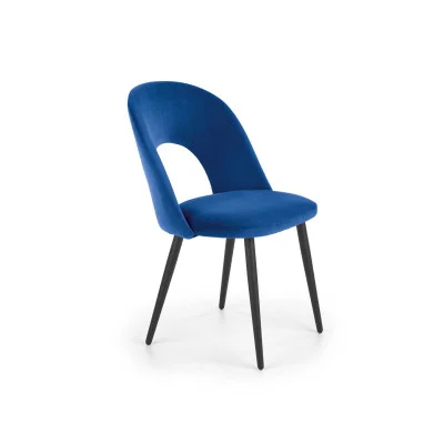 CHAIR K 384, DARK BLUE / BLACK